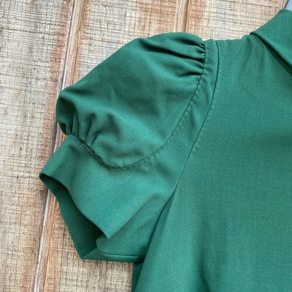 COPY - DSQUARED2 wool mock neck dark green midi dress - Picture 8 of 16